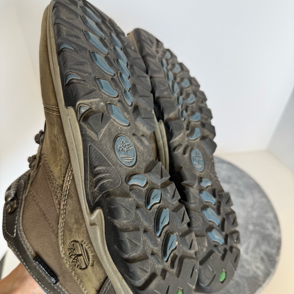 Timberland Mt. Maddsen Leather Hiking Boots Shoes 8 - Picture 11 of 12